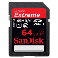 Sandisk Extreme HD 64gb Class 10 SDXC